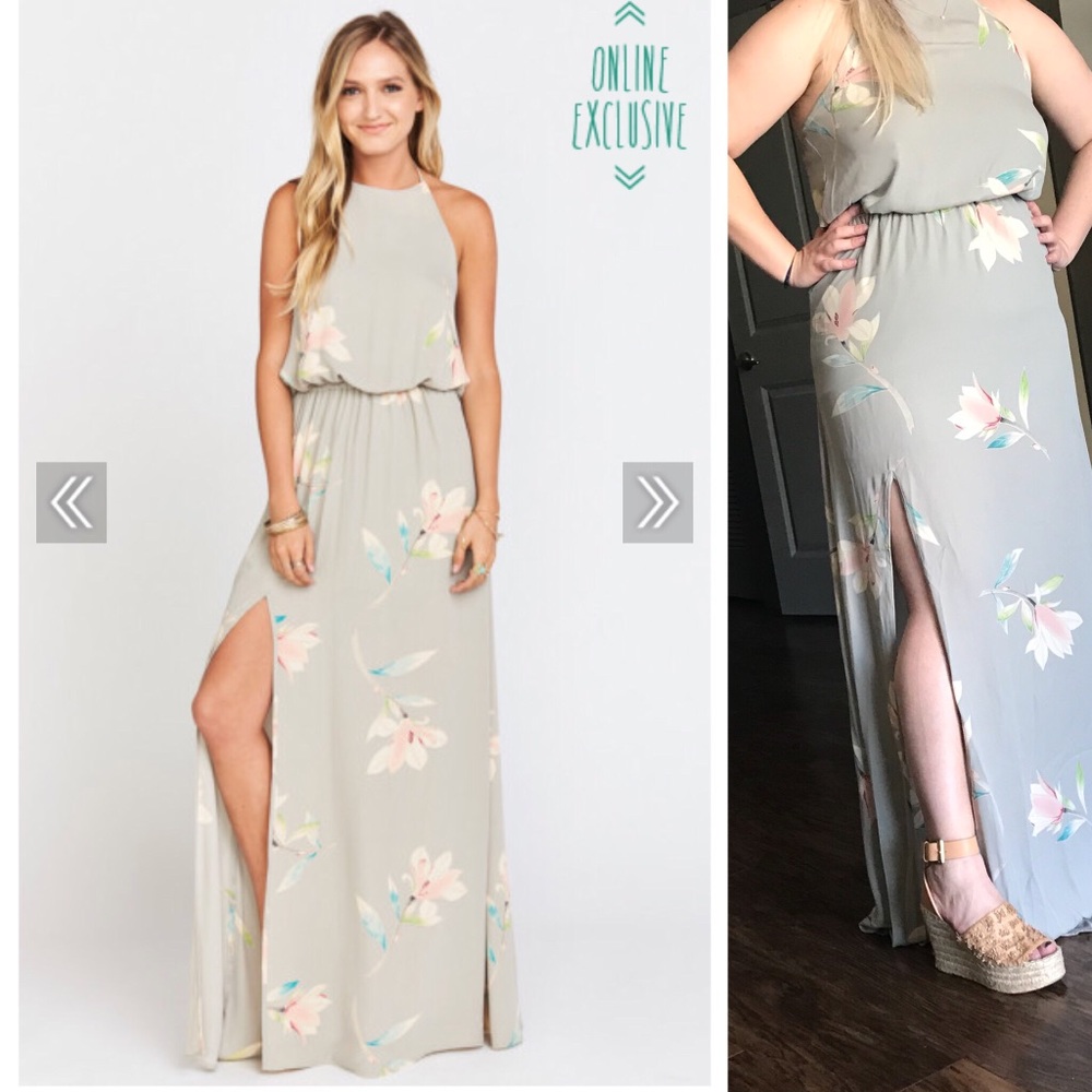 SMYM Heather Halter in Lily Showers XL